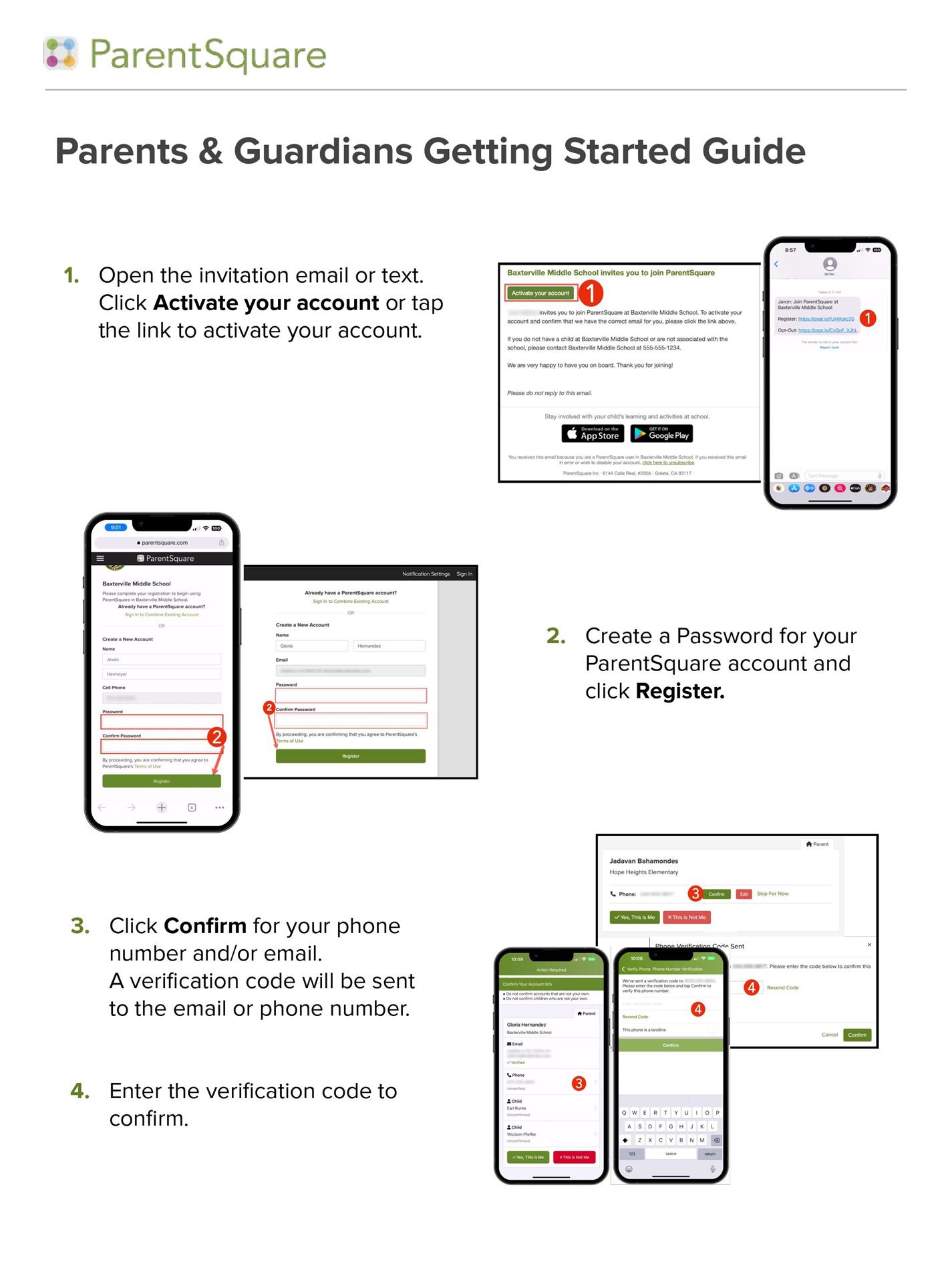 Page 1 Instructions