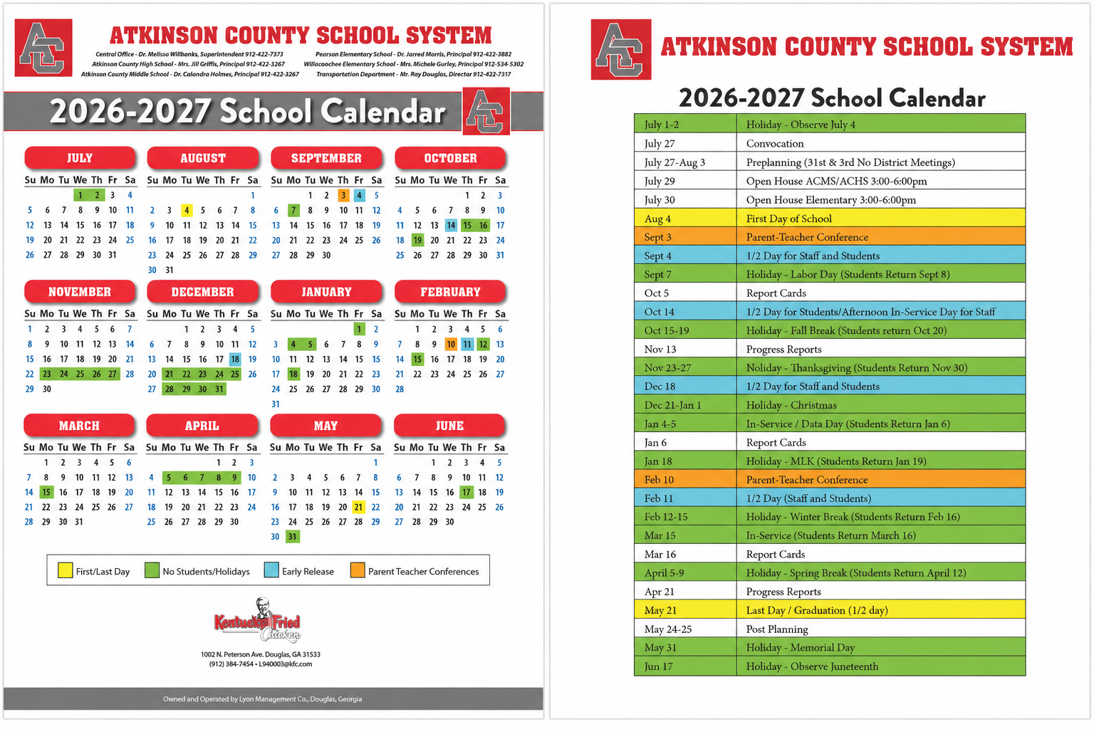 Calendar