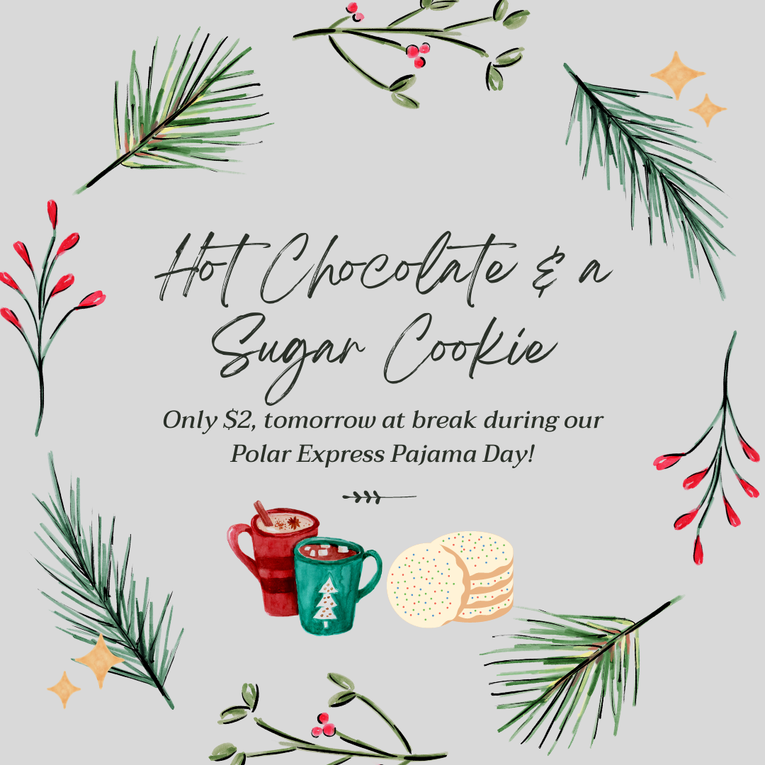 Hot Chocolate & a Sugar Cookie