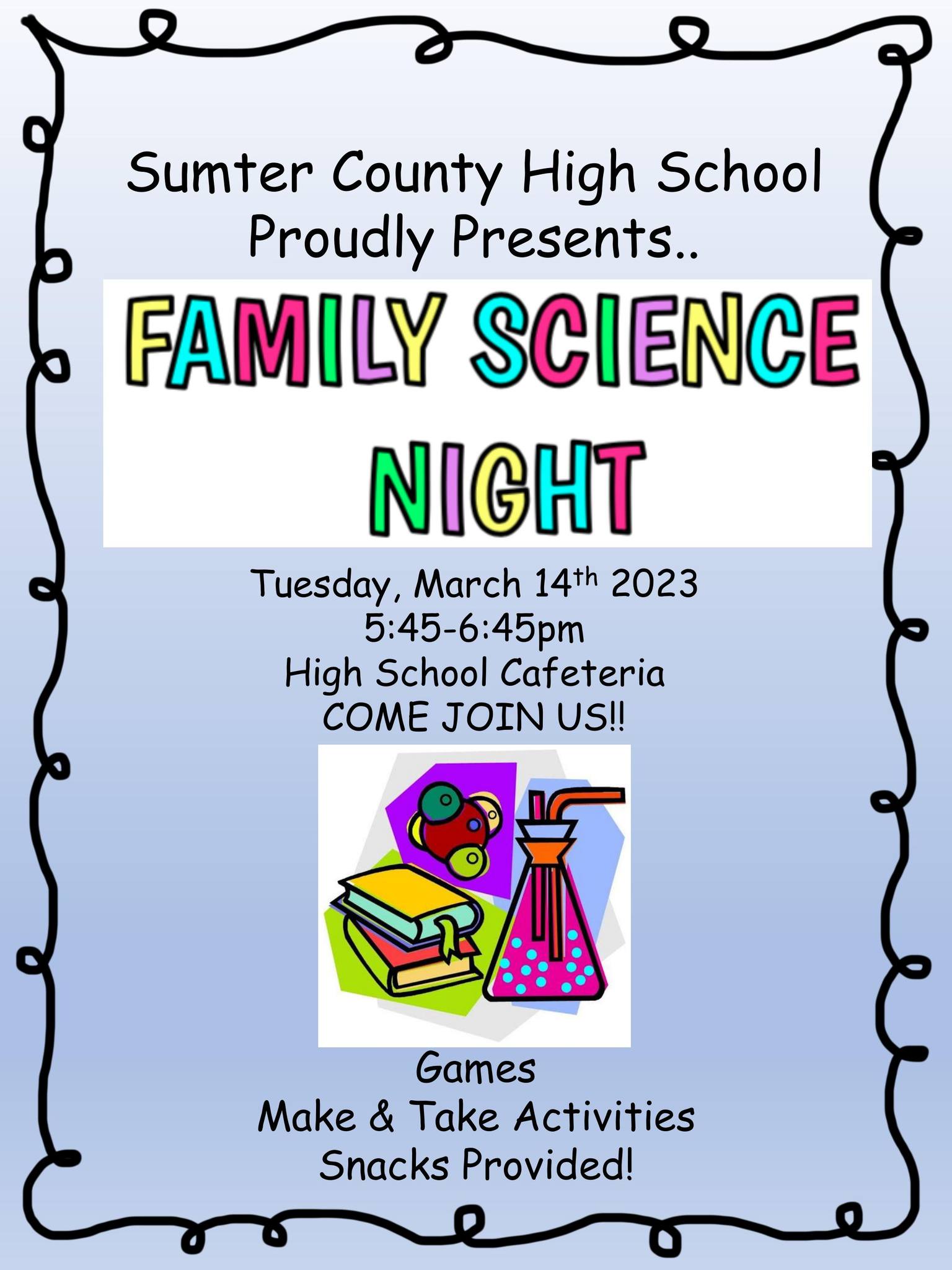 Science Night March 14th