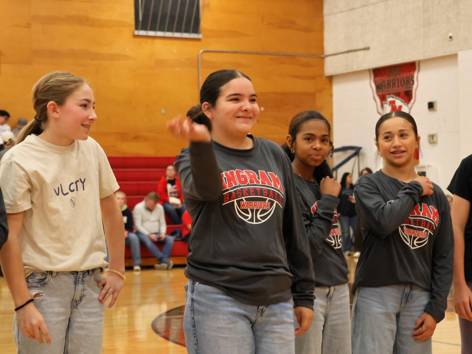 Middle School Recognition - Halftime 1.16.26