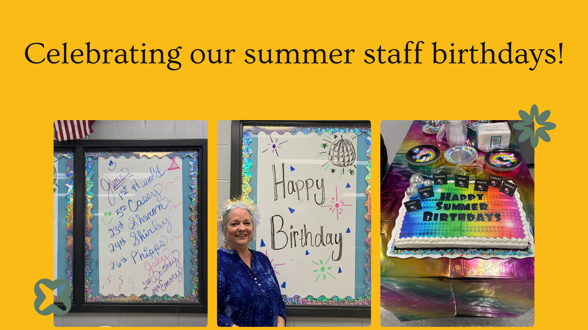 Summer Birthdays