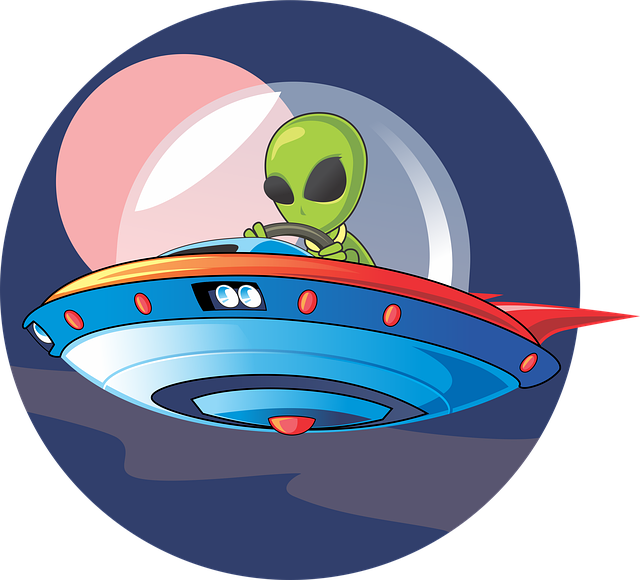 Martian in UFO