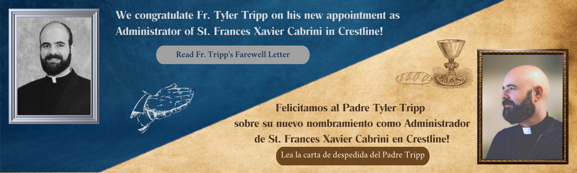Fr. Tyler Farewell Letters