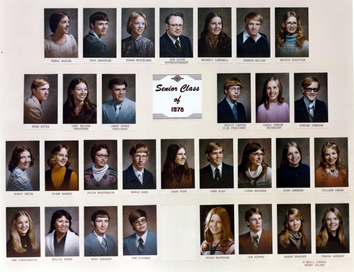 1978 graduates collage