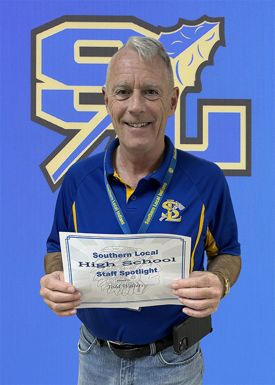 Mr. T. Walters, October Staff Spotlight