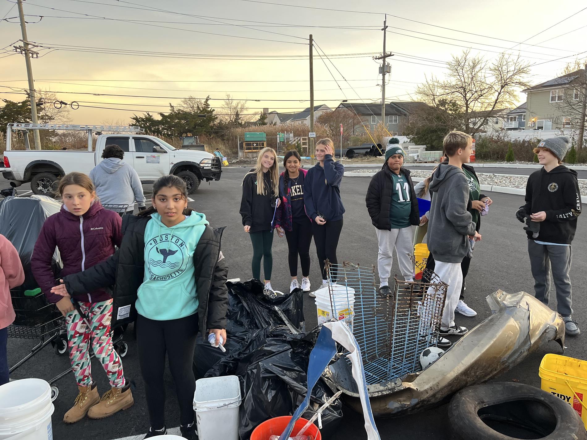 VECC Beach cleanup Nov 2024