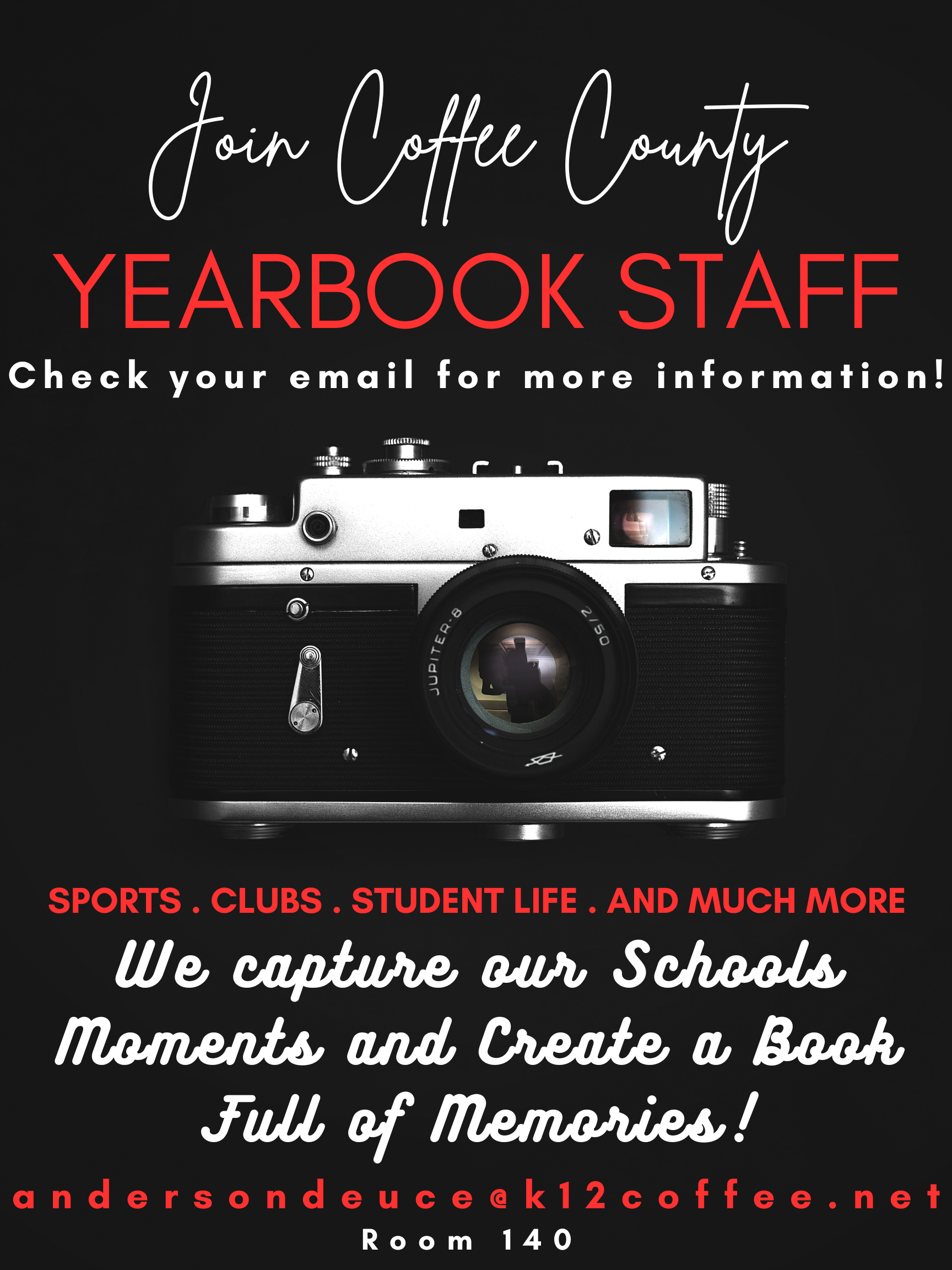 Join Yearbook Staff