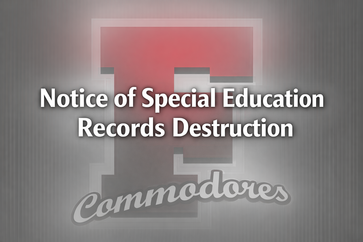 SE Record Destruction