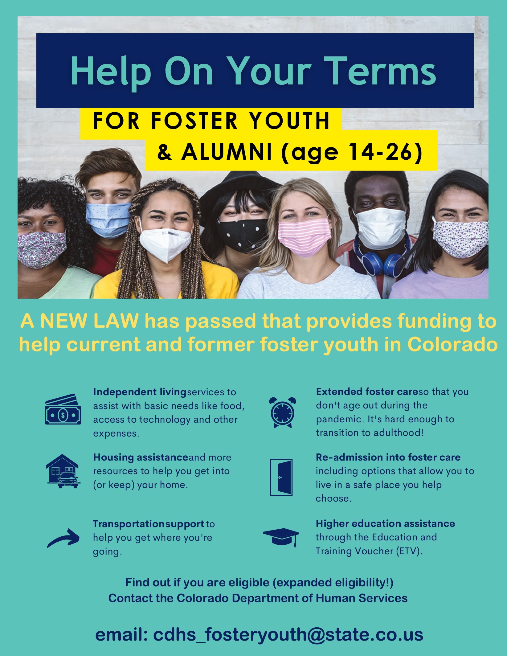 Help on Your Terms  Foster Youth