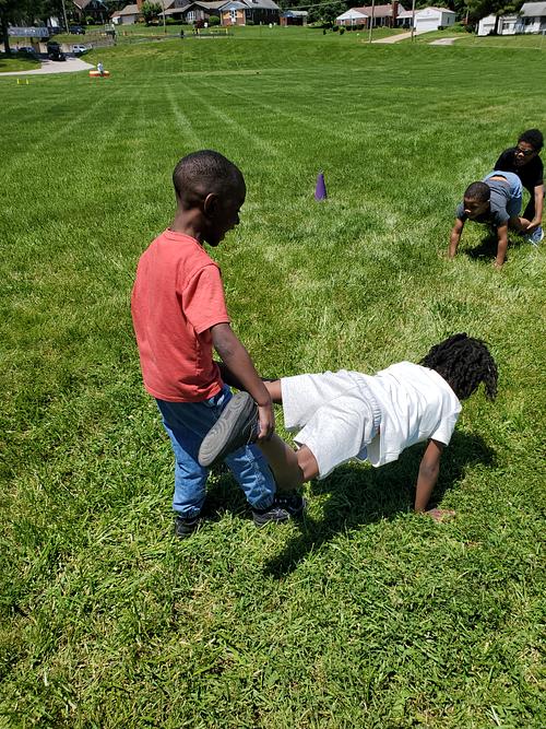 Human Wheelbarrow