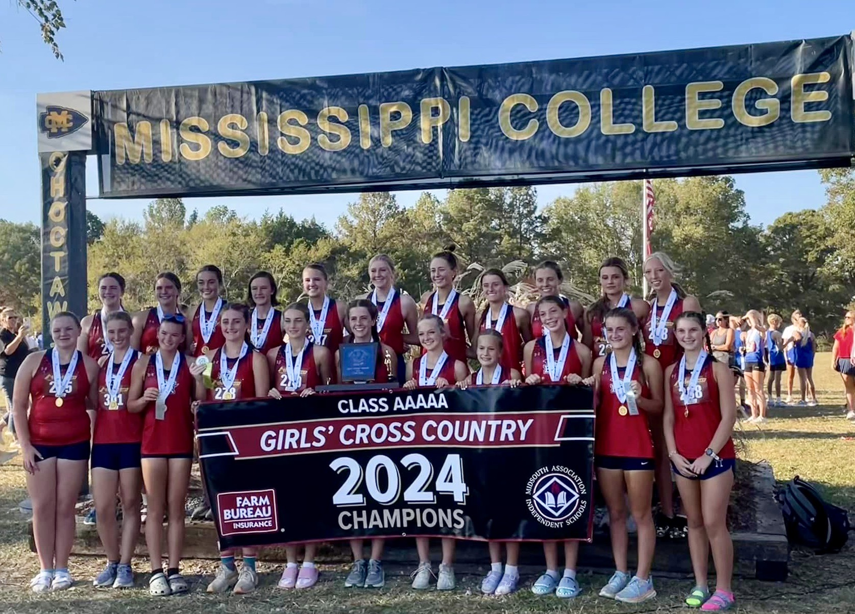 2024 MAIS Cross Country 5A State Champions