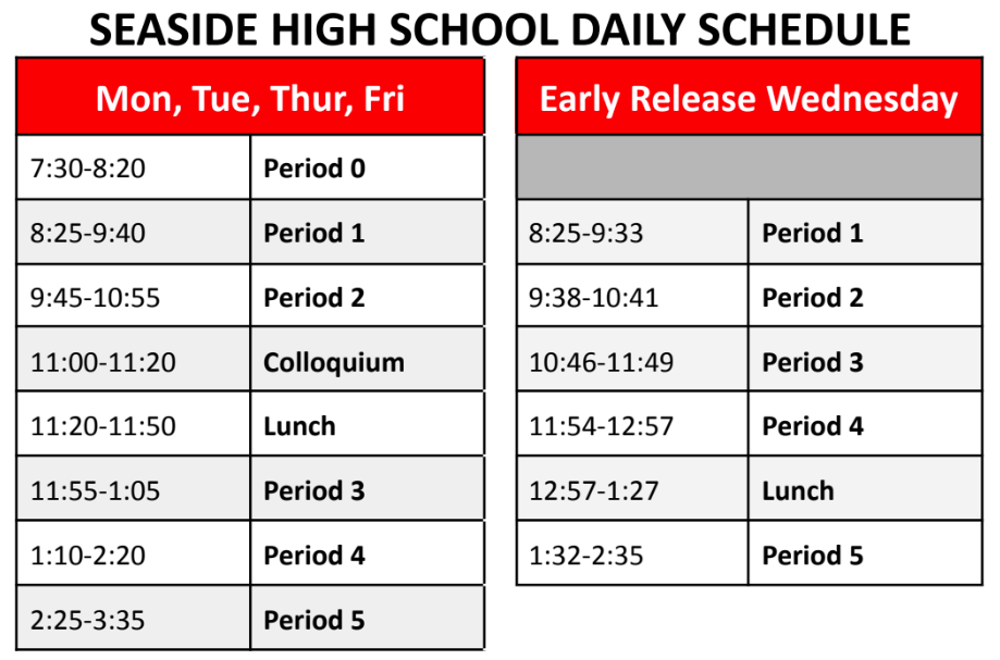 Daily Schedule