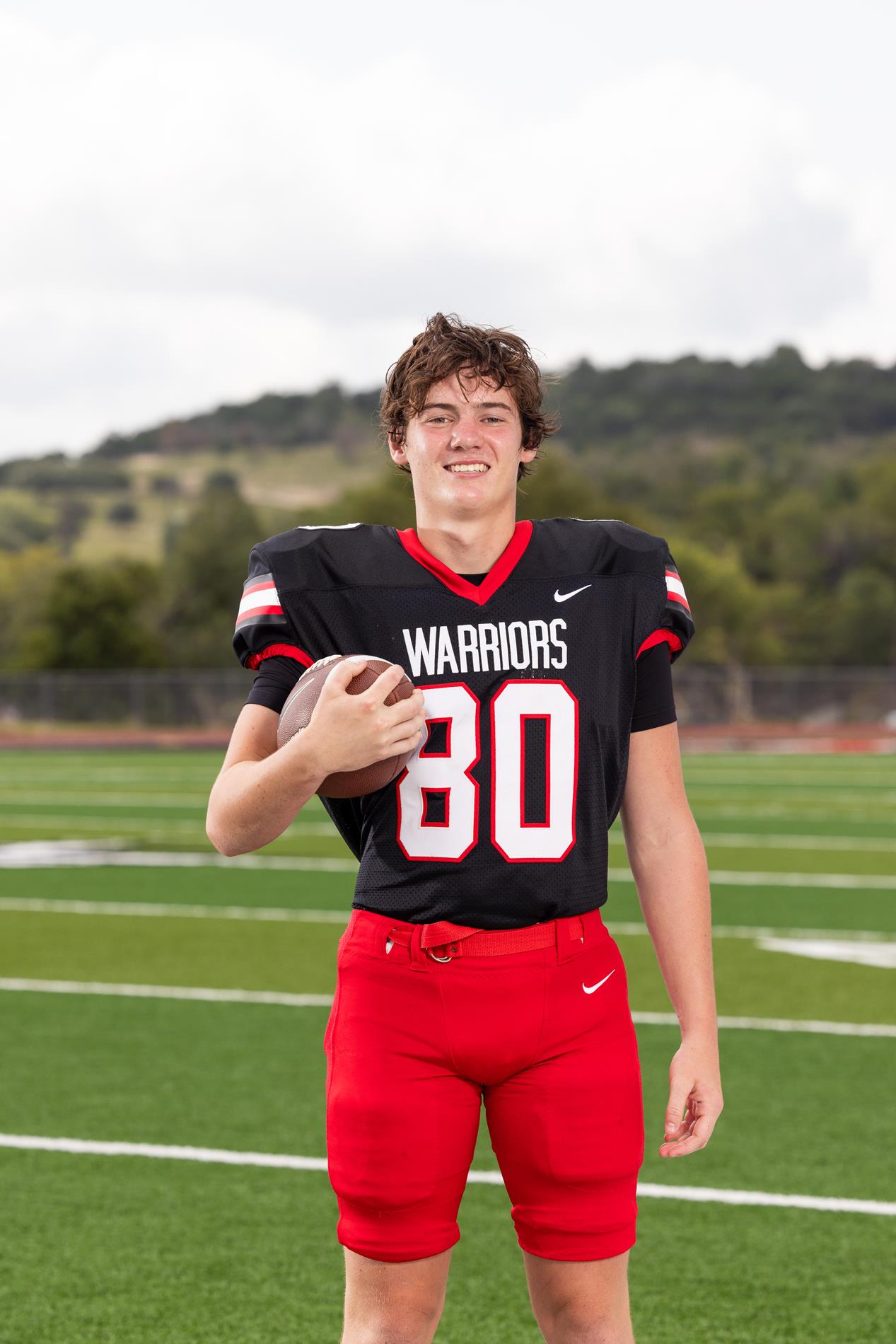 80 TIPTON KENDRICK, WR/LB, JR