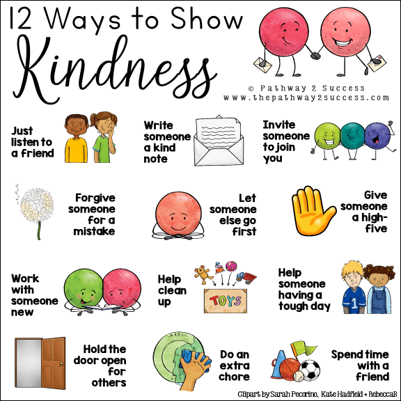 12 way to show kindness