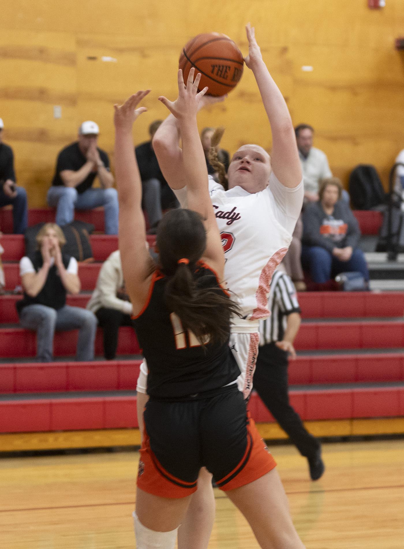 Ingram Tom Moore girls basketball vs Llano