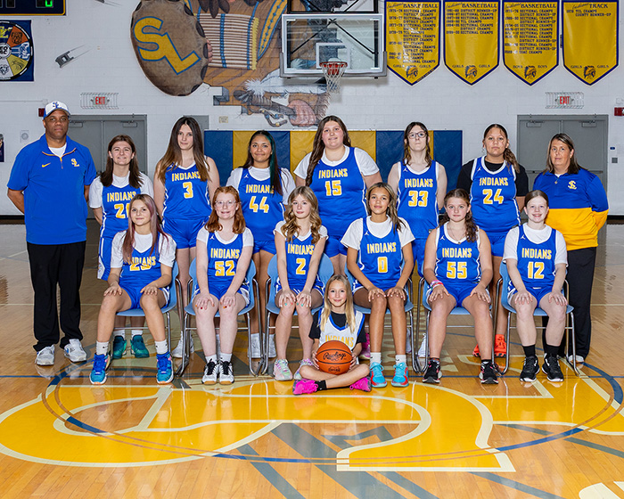 2025-26 JH Girls Basketball team