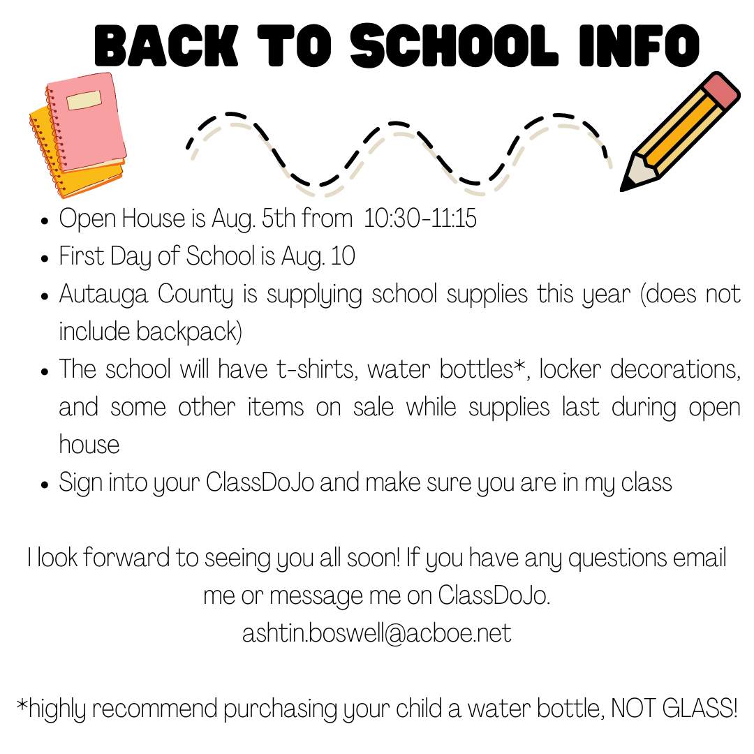 Back to School Back to School