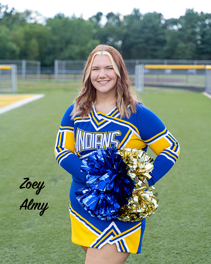 senior Zoey Almy