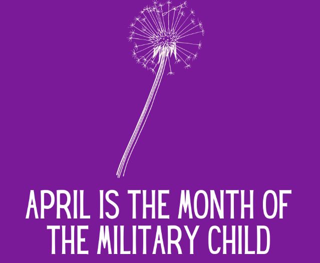 April is the Month of the Military Child