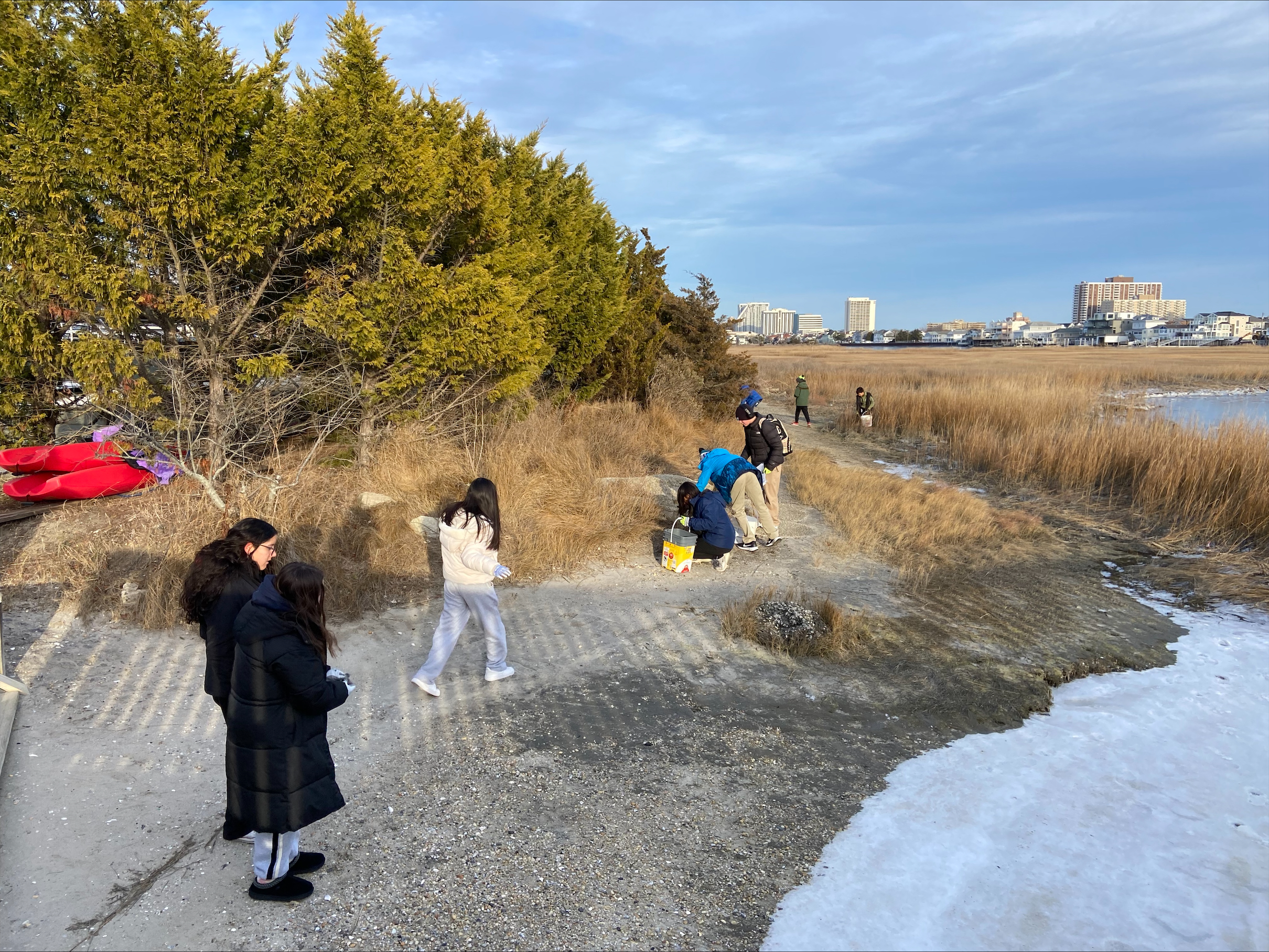 VECC Beach cleanup Dec 2024