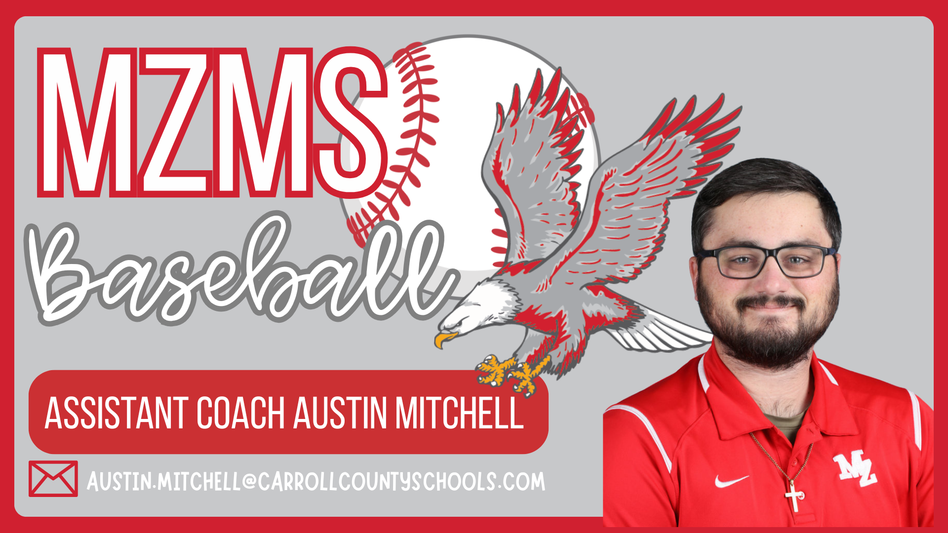 Assistant Coach Austin Mitchell