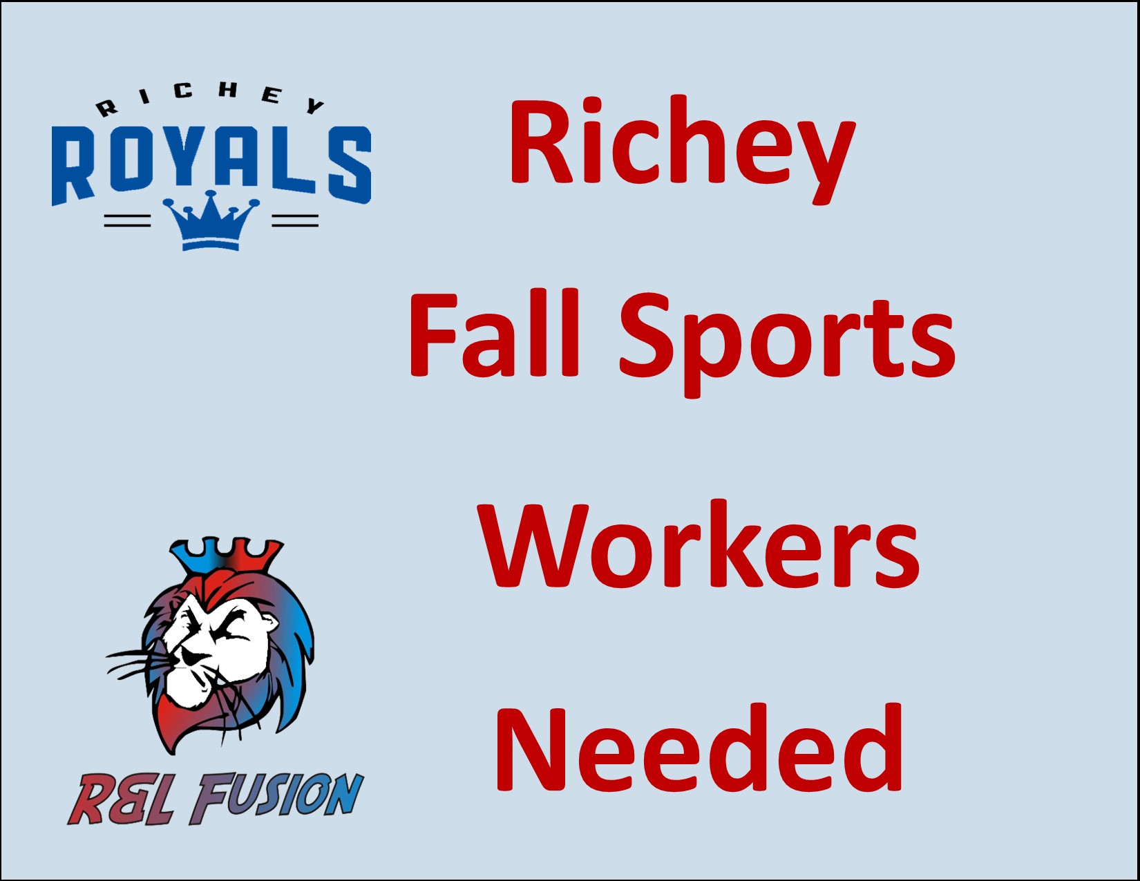 Richey Workers Needed.