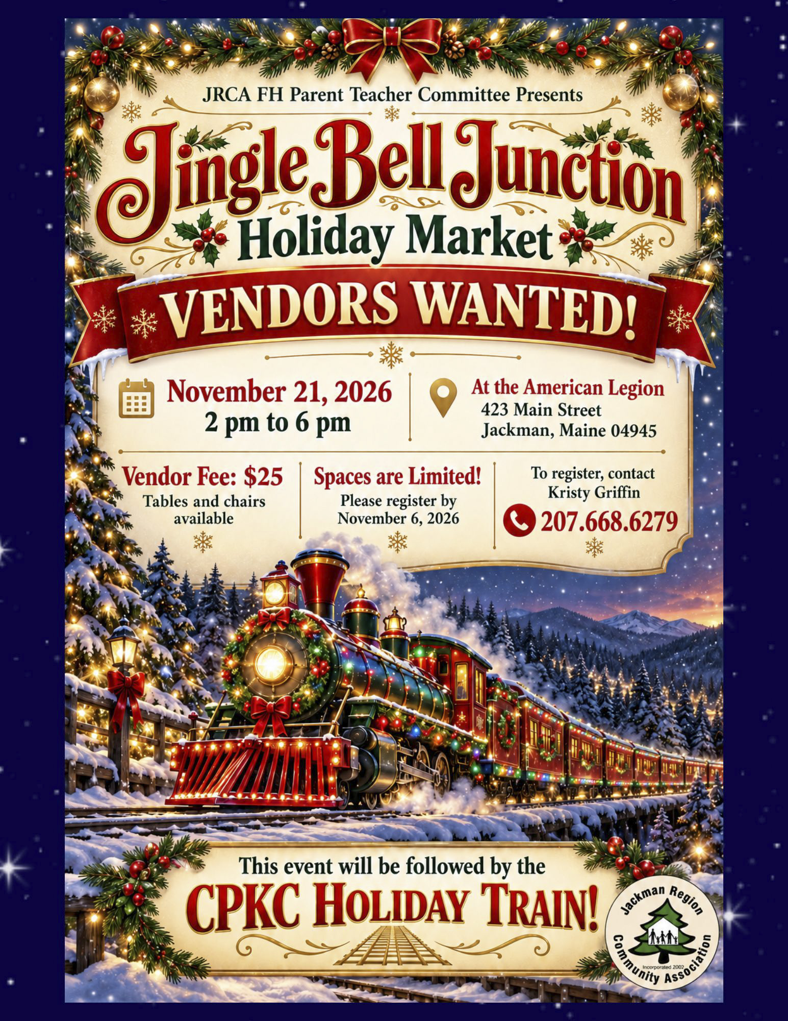 Holiday Market Nov. 21st 2026
