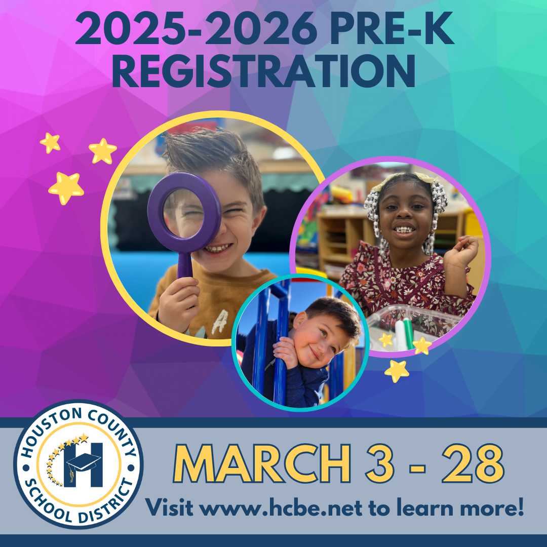 2025-2026 PreK Registration March 3-28.