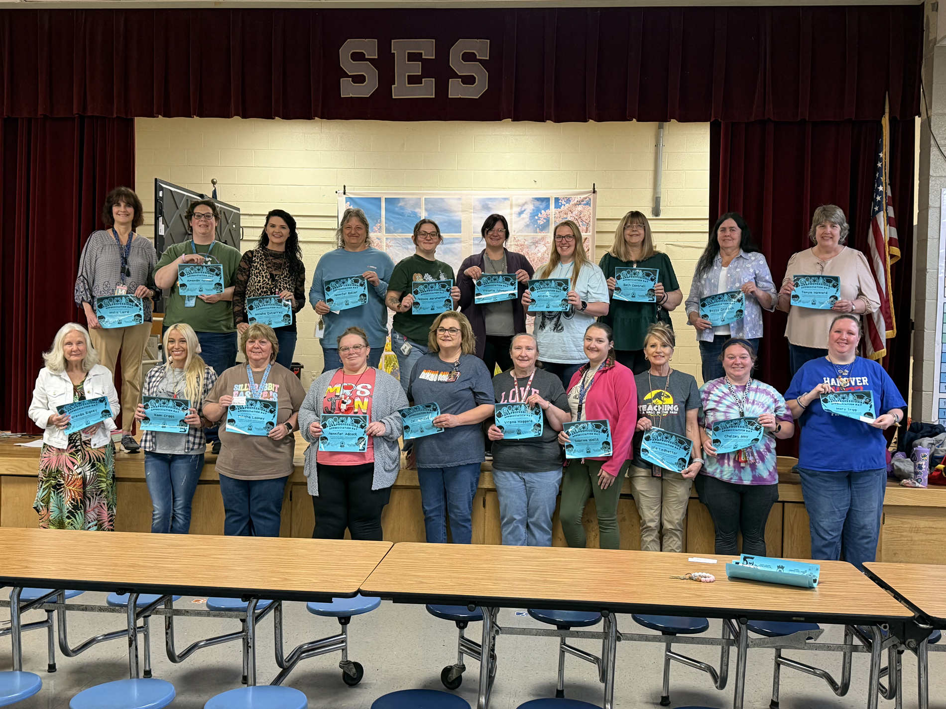 photo pf paraprofessionals at SES