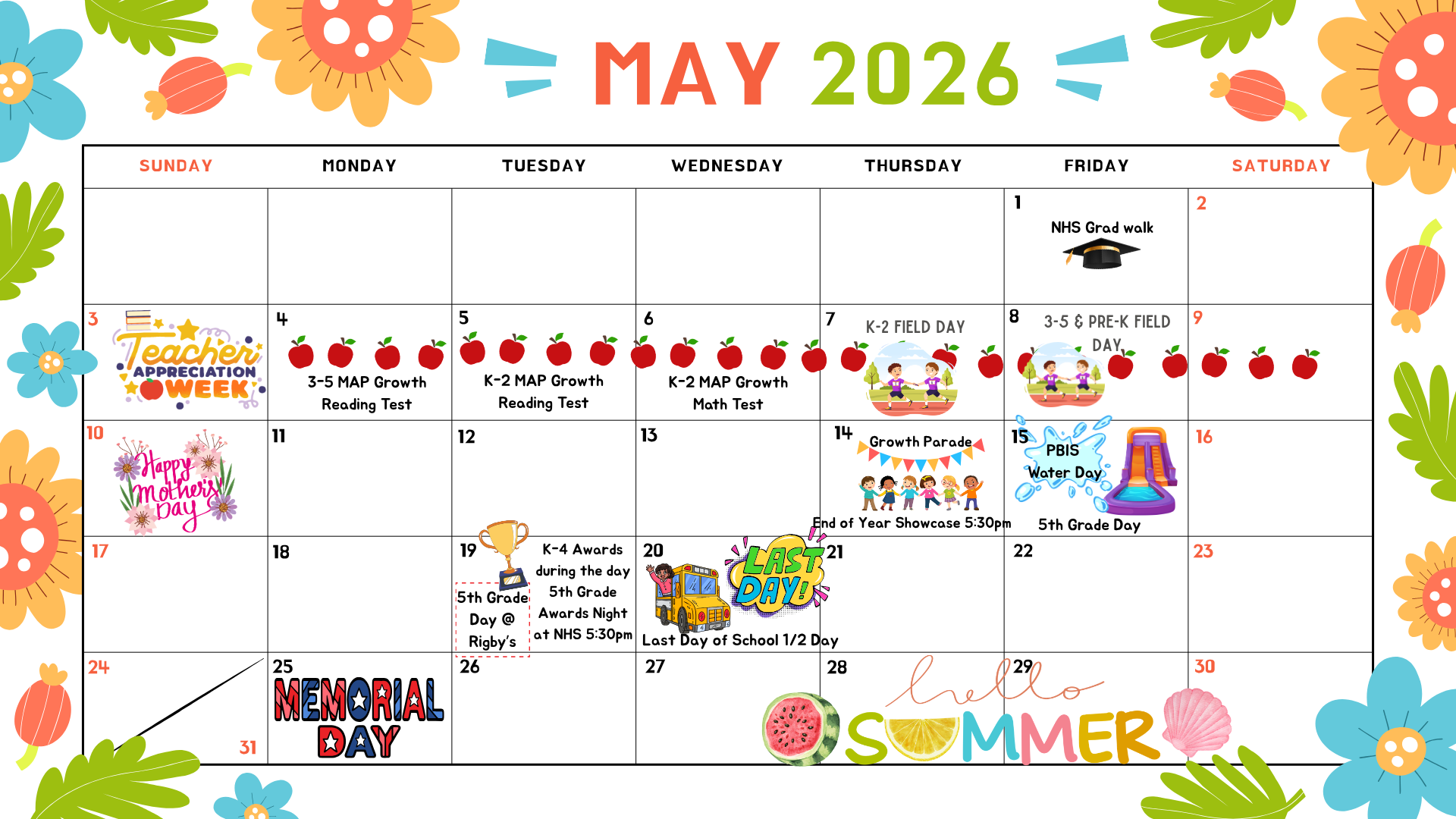 May 2026 Calendar