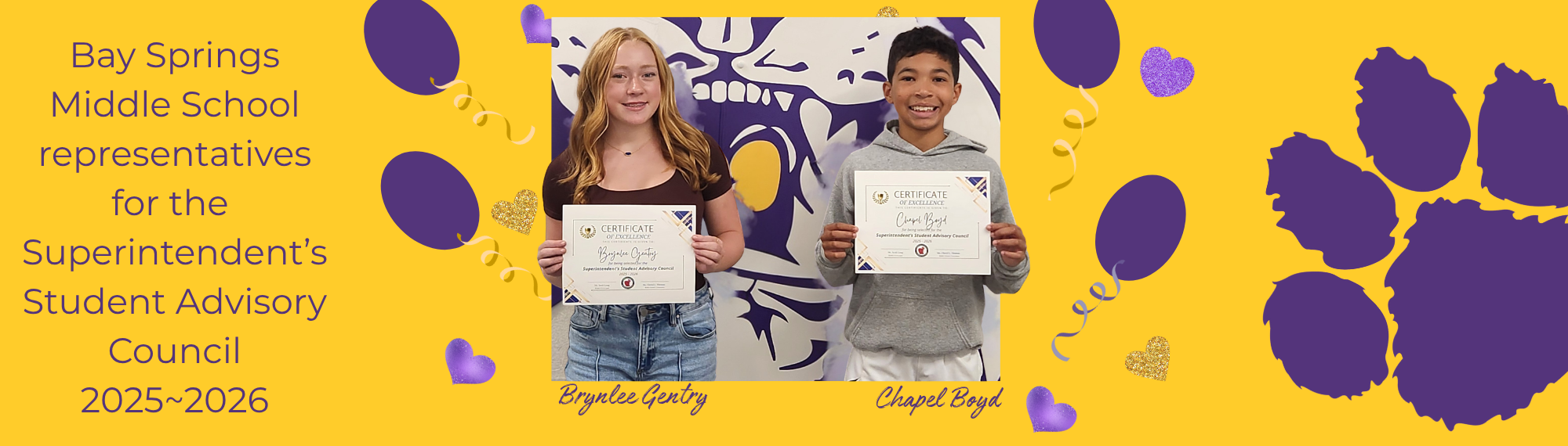 Brynlee and Chapel Superintendent's Advisory Board