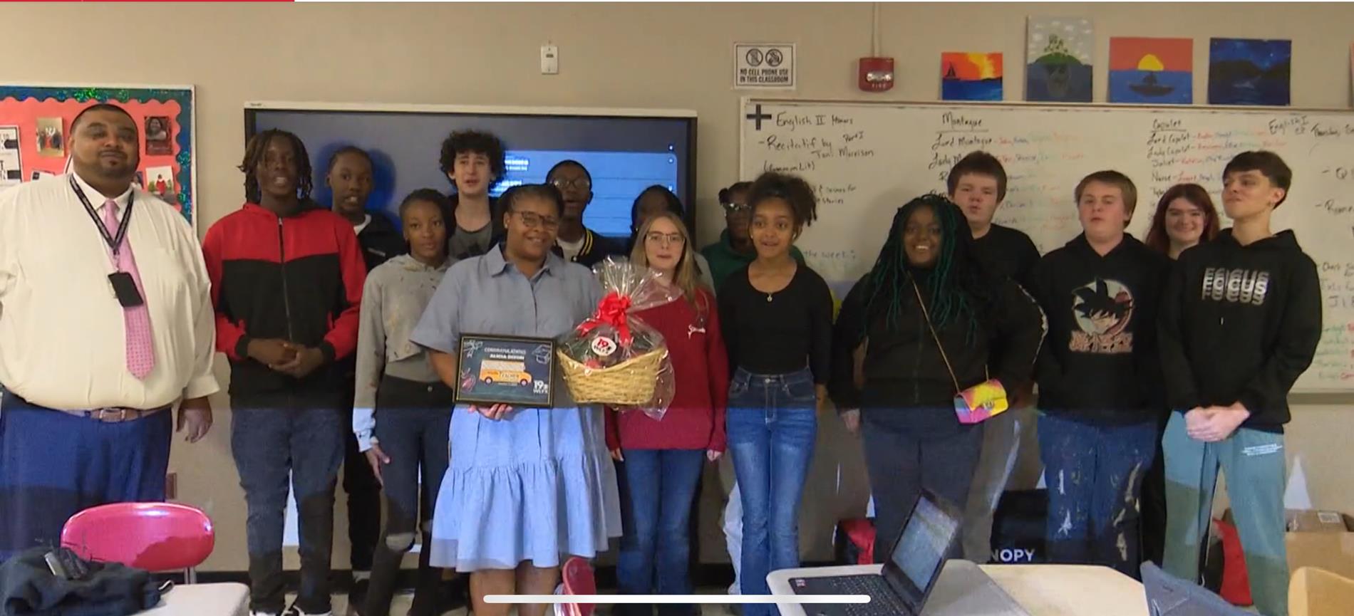 WLTX Teacher of the Week