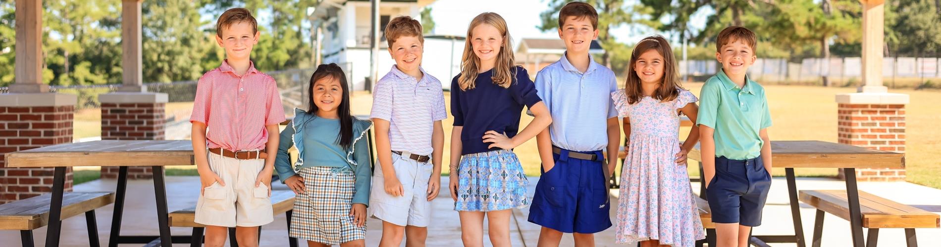 Lower School Students in Pavillion