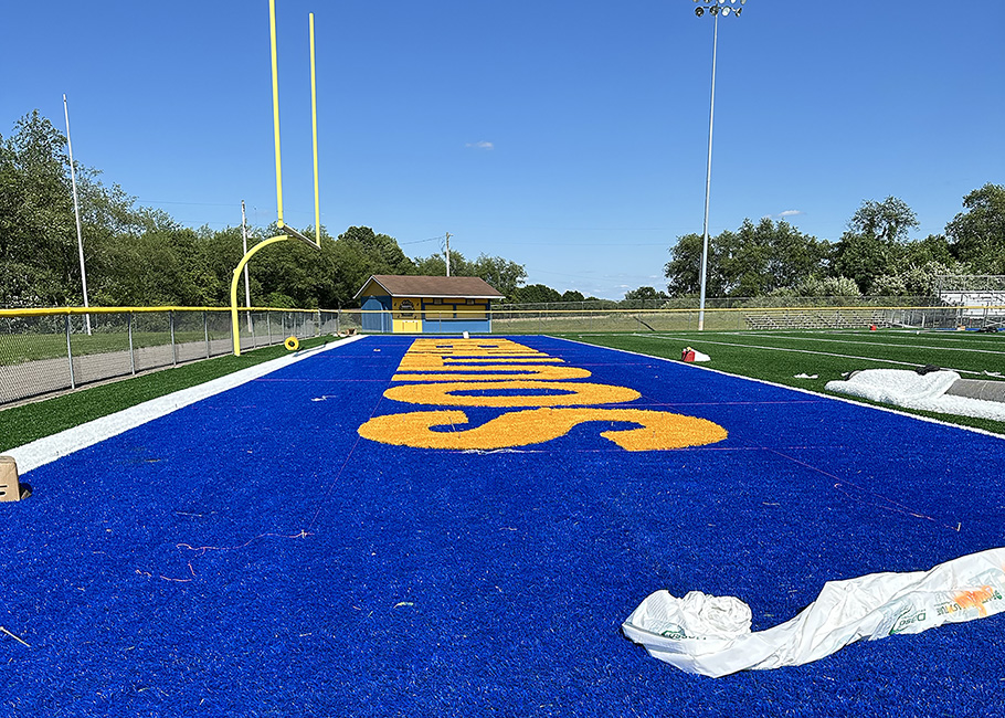 the end zone