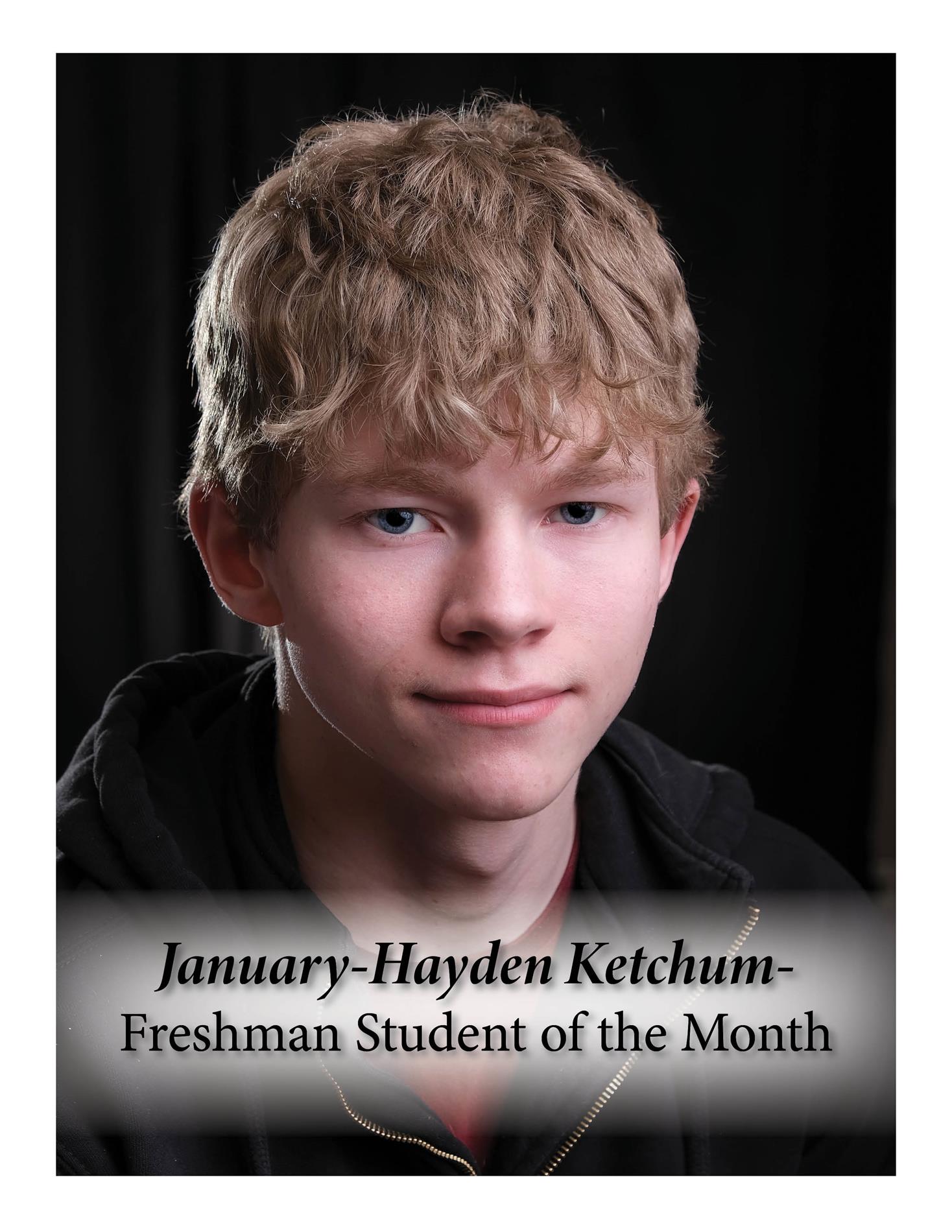Freshman Student of the Month
