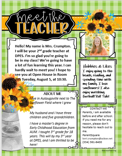 Meet the Teacher
