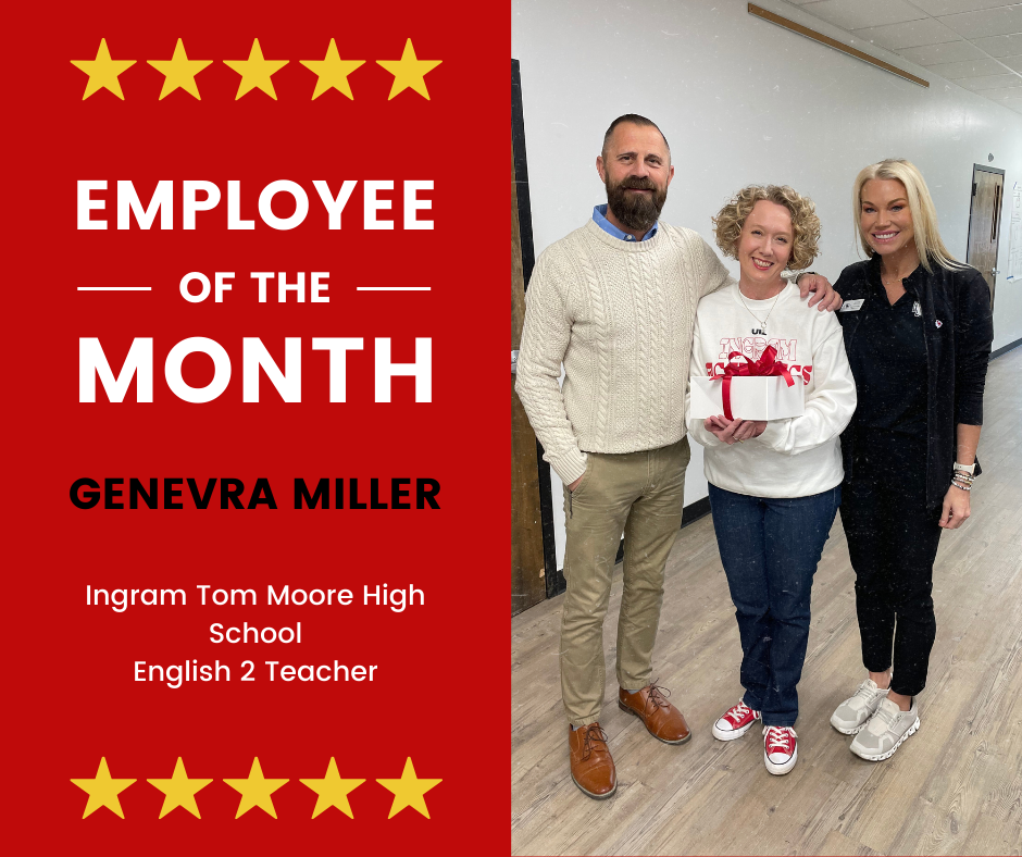 Employee of the Month Genevra Miller