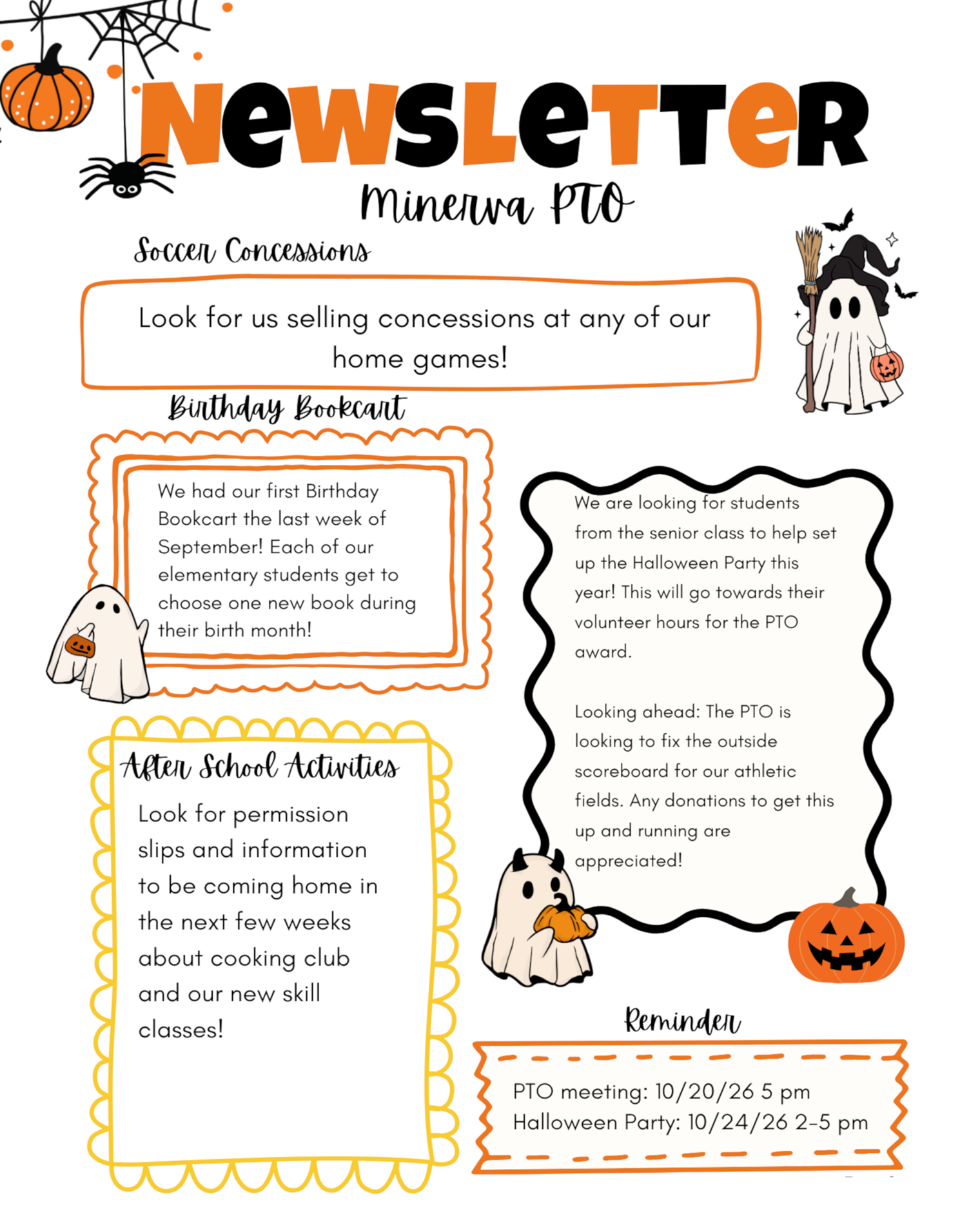 MCS PTO News Flyer MCS PTO News Flyer
