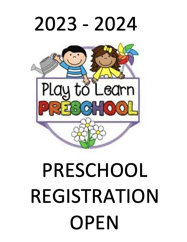 2023-2024 Preschool Registration