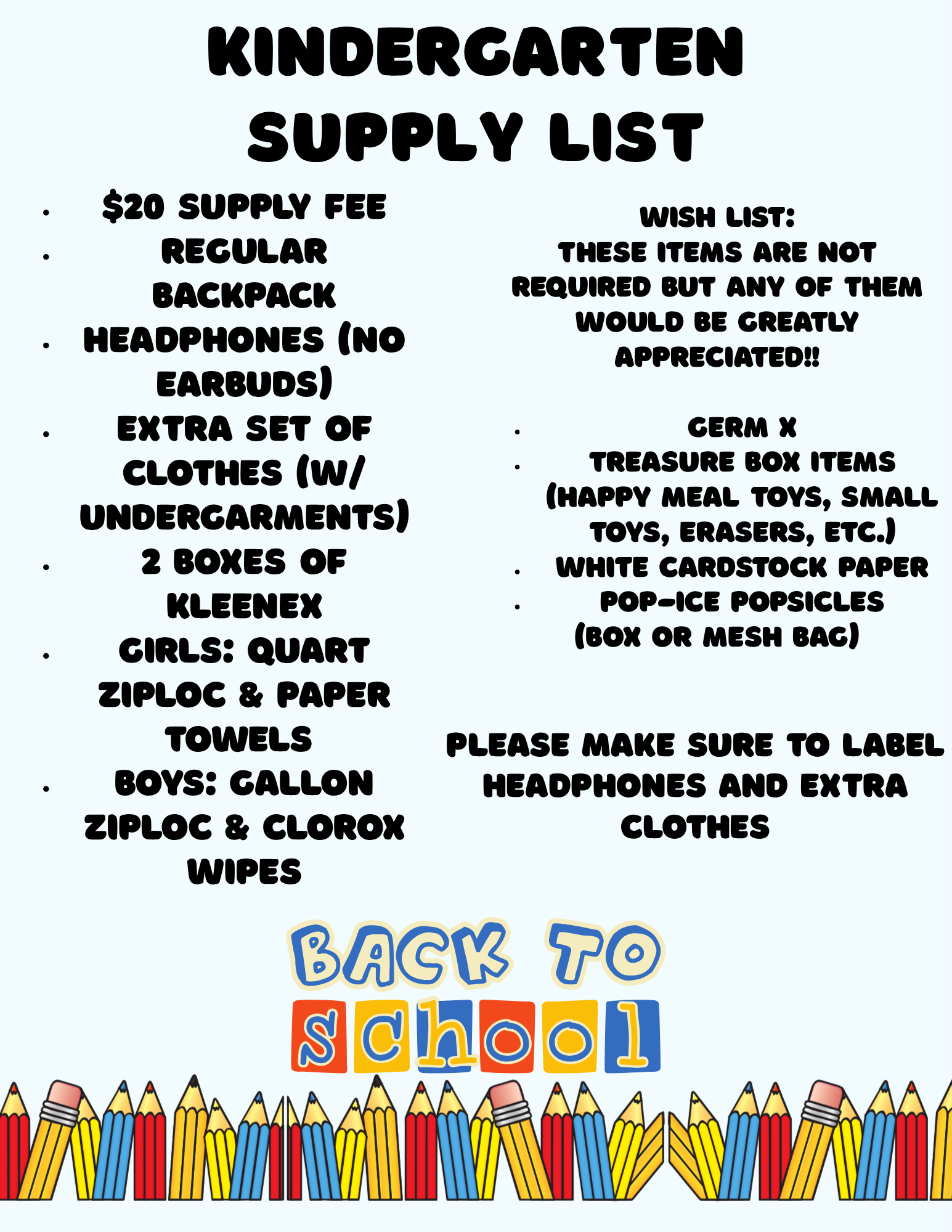 list