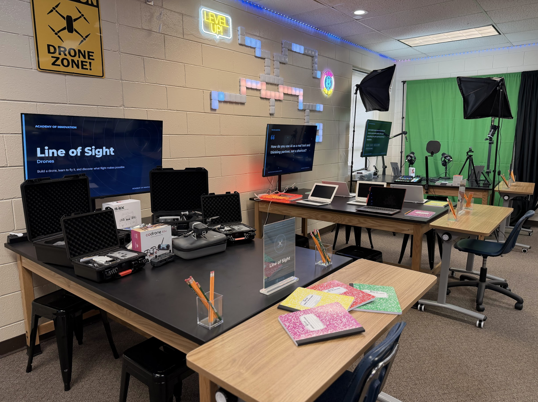 Academy of Innovation classroom