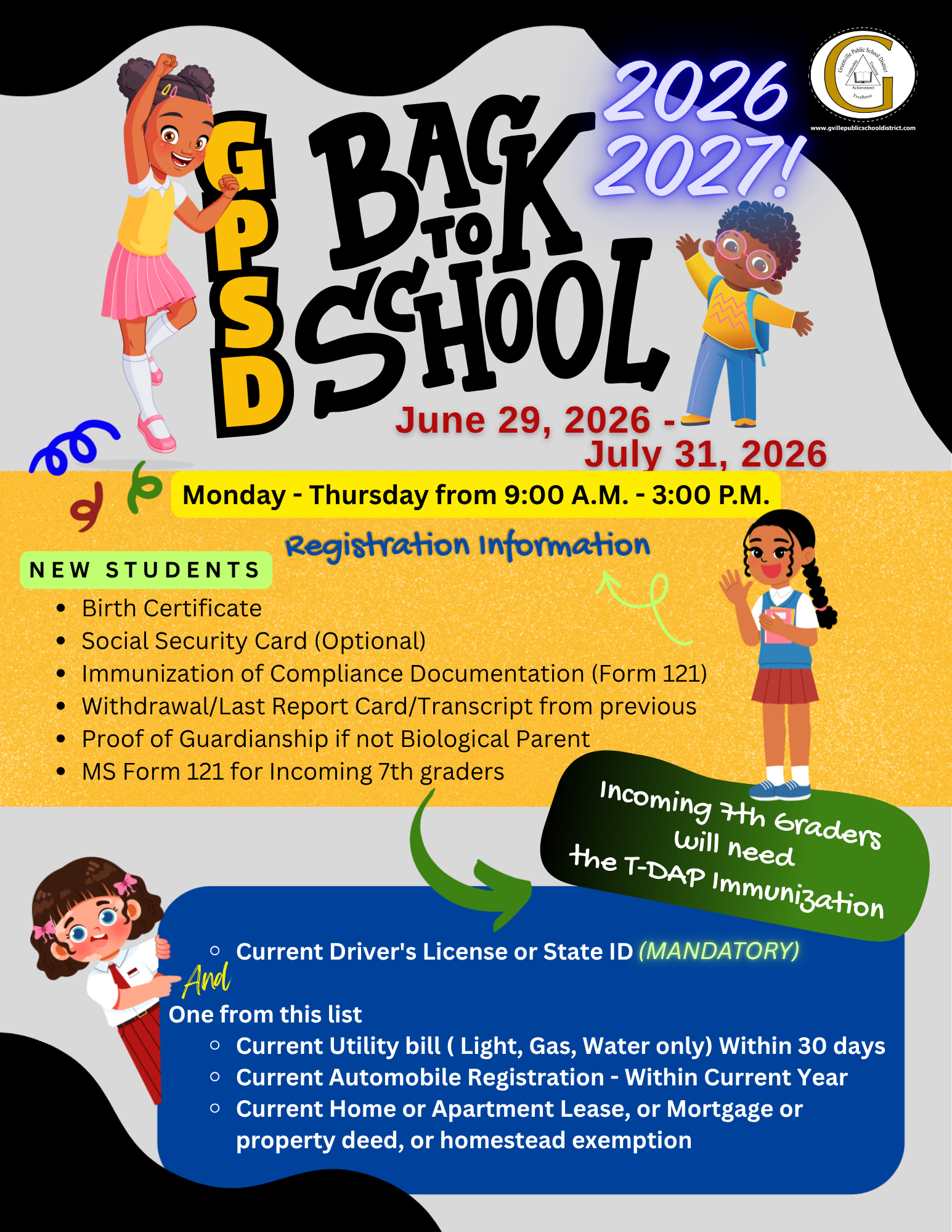 Registration 2026-2027
