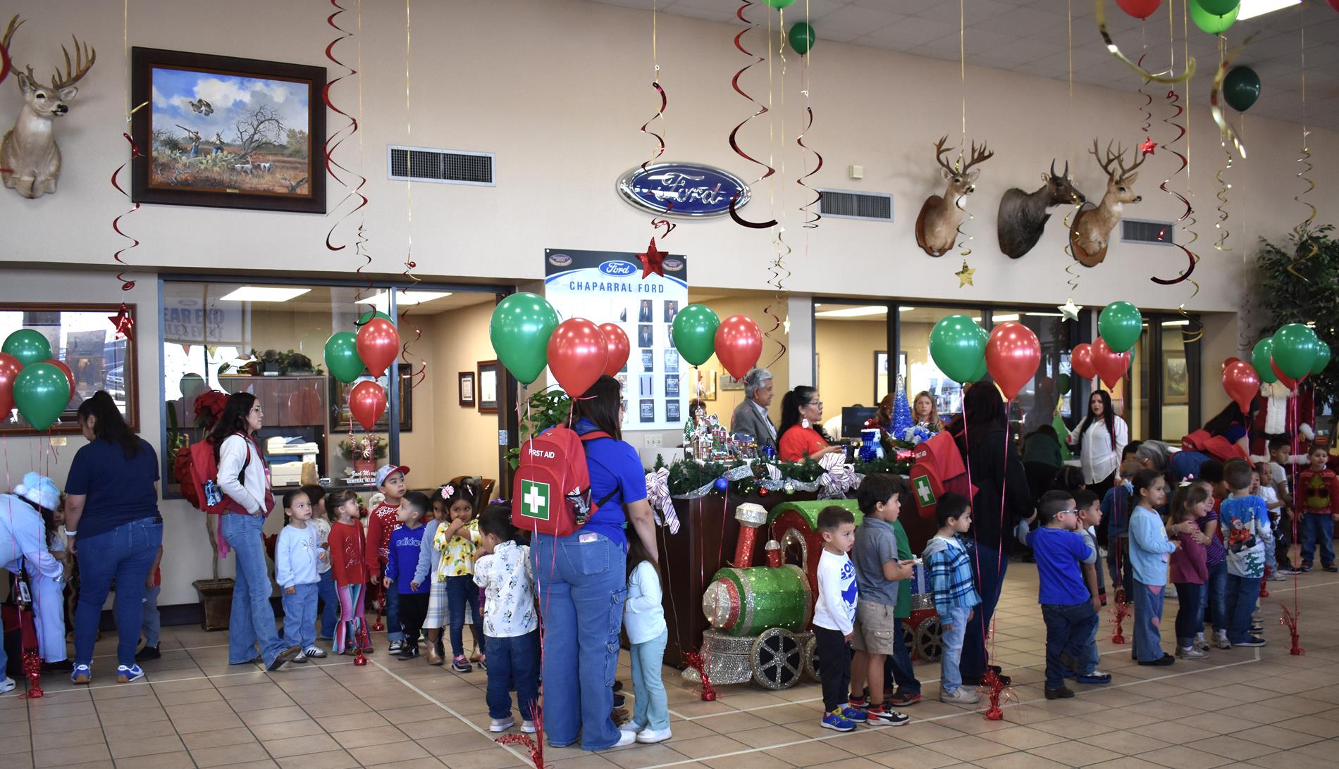 ECC at Chaparral Ford for Christmas