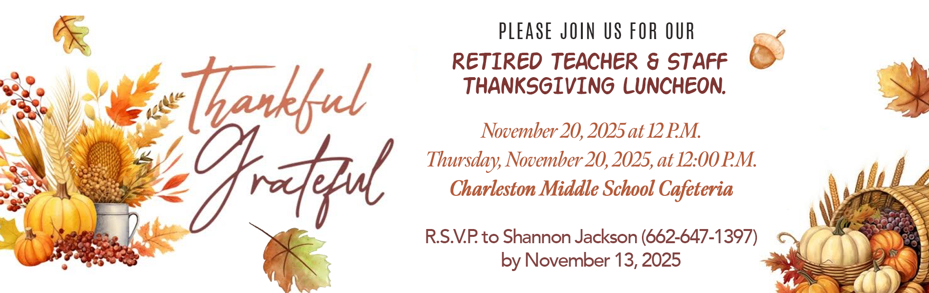 Retired Teacher Luncheon