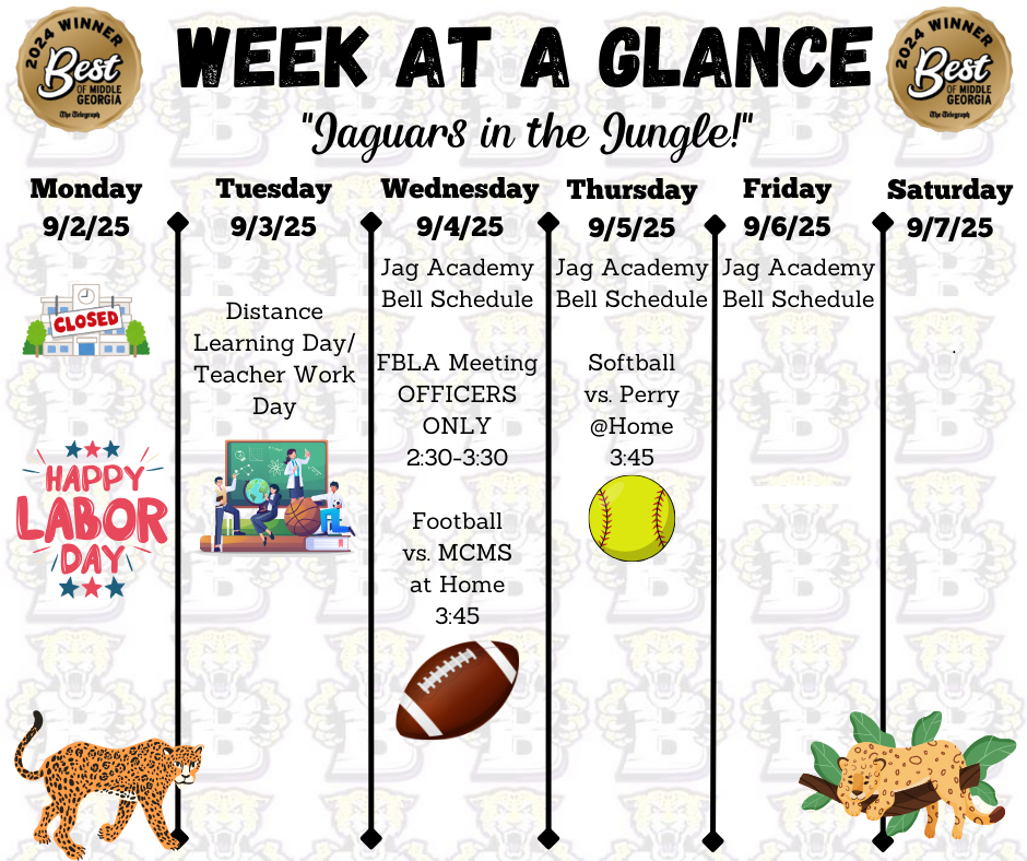 Week at a glance