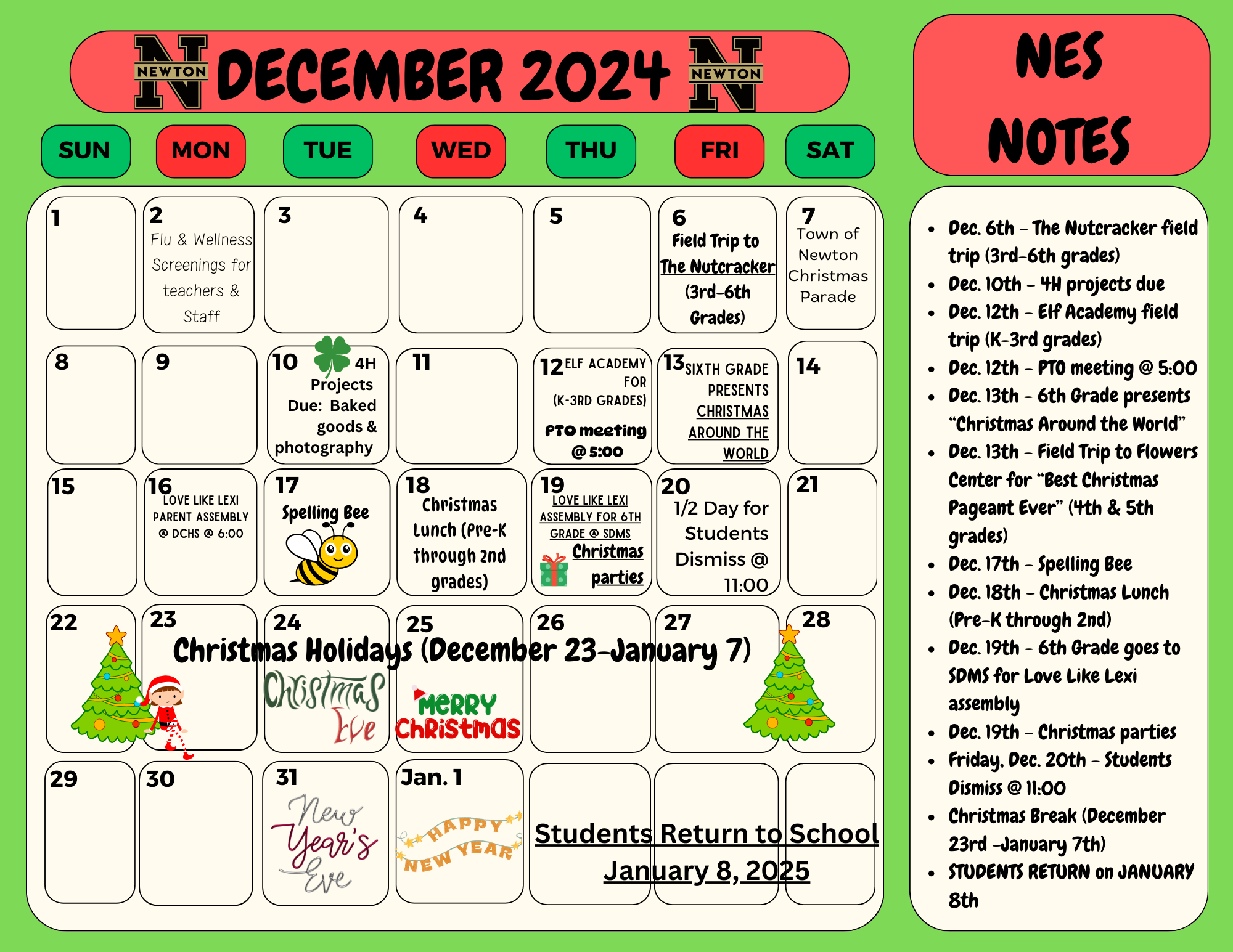 December Calendar