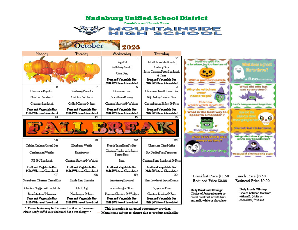 Breakfast/Lunch Menu Breakfast/Lunch Menu