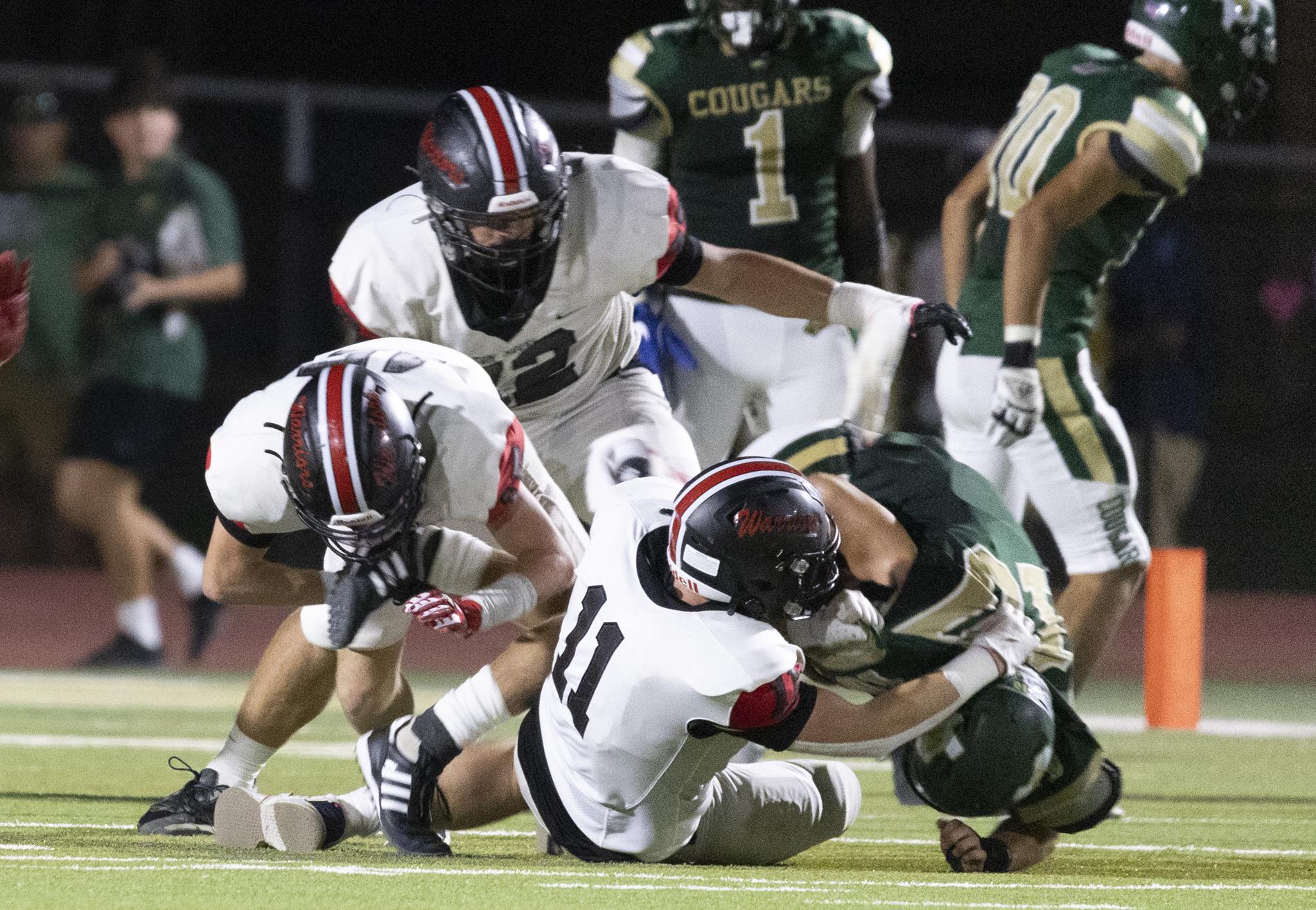 Ingram Tom Moore High School football at San Antonio Cole.