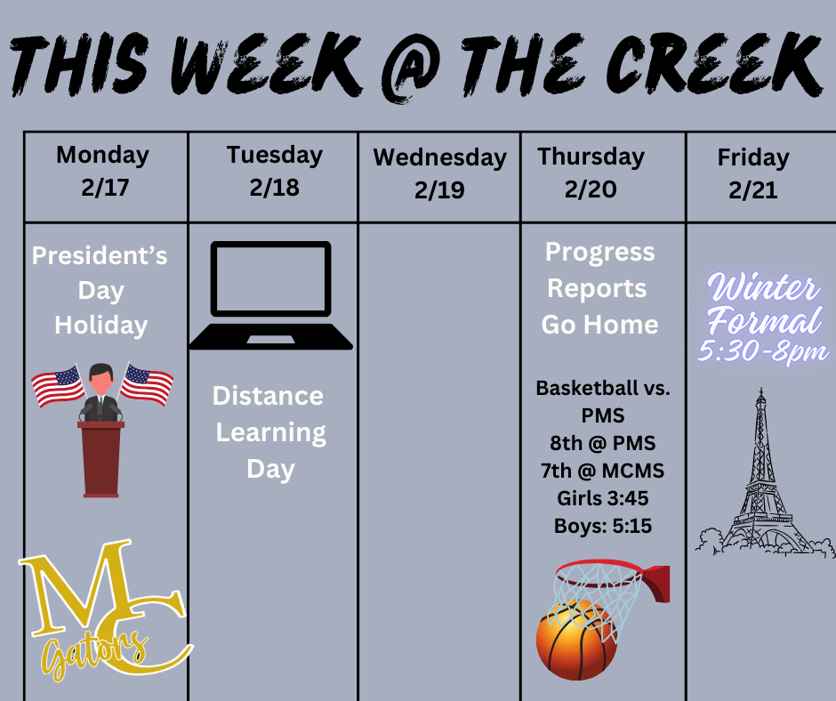 this week at Mossy Creek